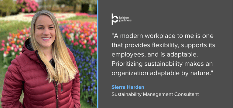 Sierra Harden on Why Sustainability Creates a Modern Workplace