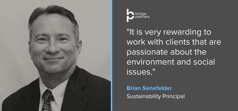 Brian Senefelder Brings Depth of Knowledge to Sustainability Practice