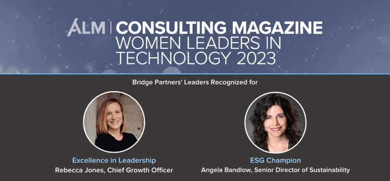Consulting Magazine Names Two Bridge Partners Colleagues as Women Leaders in Technology